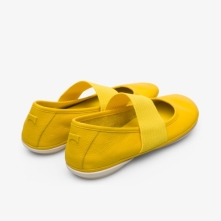 Camper Yellow Ballerinas Womens - Right Online Ireland | MLKPB5472